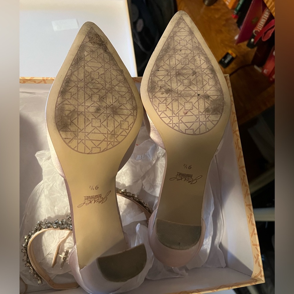 Jewel Badgley Mischka Ollie Champagne Pump 9.5 - Picture 4 of 7